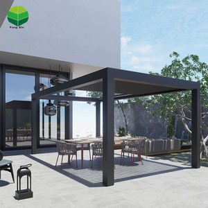 <span class=keywords><strong>Meilleur</strong></span> prix <span class=keywords><strong>pour</strong></span> une pergola en aluminium sur mesure, pare-soleil de terrasse, clôture en aluminium, pergola mobile rétractable, décorations de jardin - Product Image 2