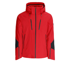 Veste de ski isolée à capuche pour homme, extensible, imperméable, coupe-vent, chaude, pour le ski et les activités hivernales en plein air