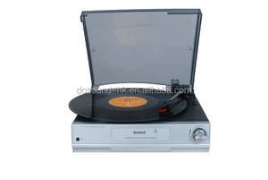 Виниловый проигрыватель для пластинок LP с Bluetooth, граммофон, фонограф, настраиваемый проигрыватель со встроенными динамиками и функцией записи - Product Image 4