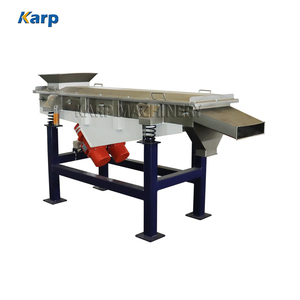 Giấy chứng nhận CE đậu phộng tuyến tính rung màn hình tách máy Cà phê hạt sieving máy - Product Image 5