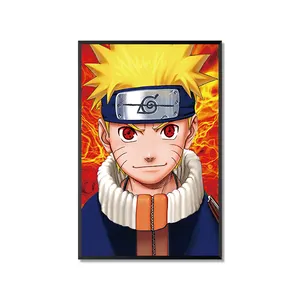 Global Hot Sale Cartoon 3d 5d Lenticulaire Foto Anime 3d Poster Voor Rijke Visuele Effecten