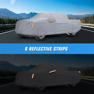 Telo Copriauto Universale in PEVA e Cotone con Cerniera, Protezione Completa da Pioggia, Sole e Raggi UV per Tutte le Stagioni - Product Image 3