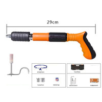 Kit de pistolet à clous manuel mini en acier inoxydable avec capacité de clouage de 27-42 mm pour la construction et le travail du bois DIY haute efficacité