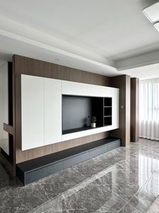 Set da soggiorno di Design d'interni moderni di lusso Timesong <span class=keywords><strong>disegni</strong></span> 3D <span class=keywords><strong>Tv</strong></span> Cabinet completo soggiorno mobili soluzioni personalizzate - Product Image 2