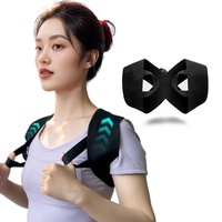 Redresseur de dos de soulagement de la douleur ajusté Sangles réglables Correcteur de posture de soutien compact