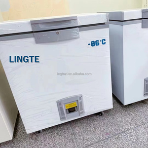 <span class=keywords><strong>Congélateur</strong></span> horizontal commercial à température unique en acier inoxydable à très basse température Grande capacité 818L -86 Double porte - Product Image 2