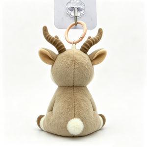 Customized Neutral Color <b>Bear</b> Plush Pillow Charm <b>Cute</b> Sitting Cartoon <b>Bear</b> Stuffed Toy Keychain Mini Stress Relief Plush Gift - Product Image 3
