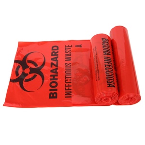 CFC plástico personalizado biodegradable basura química basura desechable contaminado dañino Bioharzard bolsas de basura - Product Image 4