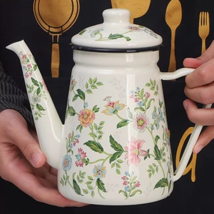 Olla de Hierro Fundido Esmaltada de 1.2L de Alta Calidad para Cocina, Jarra para Agua y Té, Venta al por Mayor de Fábrica - Product Image 4