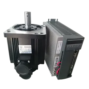 1000 ~ 3800W 1000 ~ 2500Rpm 130st Ac Servo Motor Torsi Tinggi Mount dengan Driver IE 2 50/60Hz Fase Tunggal 6.2 ~ 11.7Kg Drip-Proof