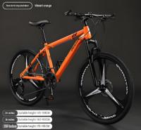 Vélo de montagne de haute qualité pour hommes, 24 pouces et 27 pouces, vélo tout-terrain à vitesses, adapté aux adolescents, garçons et filles, course sur route
