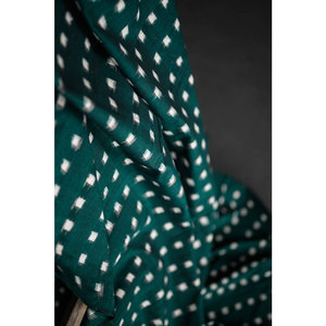 Tela Pongee Profesional Ecológica con Estampado de Lunares, 100% Elástica en 4 Direcciones, Transpirable, para Vestidos de Novia de Verano - Product Image 4