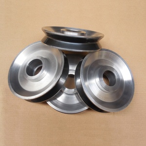 Poulie de guidage pour machines à câbles, poulie de bobinage à finition miroir, roues en céramique à revêtement en V - Product Image 2