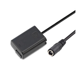 AC-FW50 FW50 Dummy Pin máy ảnh AC <span class=keywords><strong>Adapter</strong></span> AC-PW20 PW20 cho <span class=keywords><strong>Sony</strong></span> zve10 <span class=keywords><strong>Alpha</strong></span> 3 5 A7II A7s A7r NEX A33 A55 <span class=keywords><strong>A6000</strong></span> A6300 A6500 A7 - Product Image 6