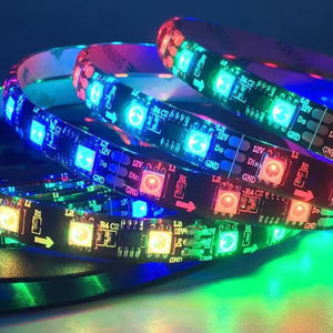 Tira de <span class=keywords><strong>LED</strong></span> RGB impermeable IP65 comercial a todo color 5V Control de voz inteligente para conectividad USB interior y exterior - Product Image 1