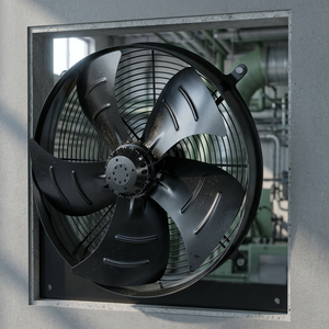 Ventilateur d'échappement à rotor externe haute puissance 220v 400*110mm (AFD400110-B) - Product Image 2
