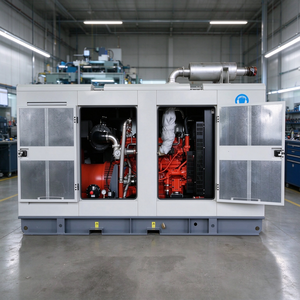 Groupe électrogène insonorisé au <span class=keywords><strong>gaz</strong></span> naturel 300 kW 350 kW pour hôtels, respectueux de l'environnement, à faibles émissions, télécommandé, 95% de rendement - Product Image 2