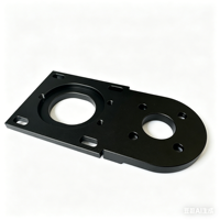 Plaque de support multi-trous usinée CNC sur mesure OEM, en alliage d'aluminium et acier inoxydable, modèle XT 2026 pour usinage