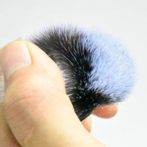 Brocha de Maquillaje <span class=keywords><strong>Kabuki</strong></span> Plana de Madera, Vegana, Profesional, de Alta Calidad, para Rubor, Marca Privada, Superventas - Product Image 5