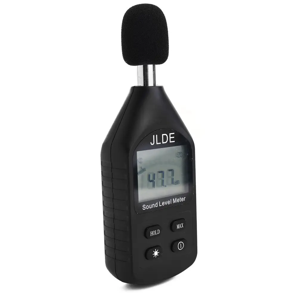 Jinlide-JD-105 Digital de alta calidad, medidor de nivel de sonido, detector de 30-130dB