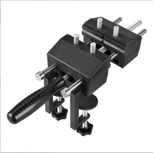 Camp Nou Bench Vise 0-120mm Multi Angle Woodworking Clamp Carbon Steel Jaw Smooth Serrated - Product Image 1
