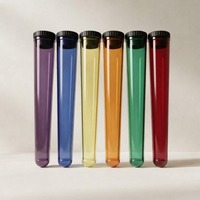Tubes coniques en plastique colorés de 85 mm, 98 mm, 110 mm, 115 mm pour fumer, format King Size, vente en gros