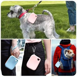 Portable Silicone Pet Treat Pouch Zipper Storage <b>Bag</b> with <b>Wrist</b> Strap Heart Cutout for Travel Training - Product Image 3