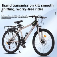 Vélo de montagne directement de l'usine avec tous les accessoires |   Absorption des chocs, frein à disque et changement de vitesse réactif |    Utilisation en extérieur et quotidienne