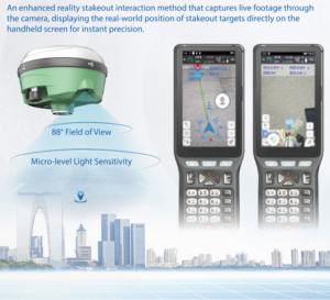 جهاز استقبال GPS RTK من FOIF طراز A66AR بـ 1408 قناة للمسح الأرضي، إصدار دولي مع كاميرا ونظام تحديد المواقع العالمي - Product Image 1