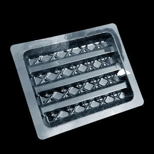 Customized Transparent Fruit Plastic Food Packaging Container Storage Tray Disposable Plastic Impression Tray