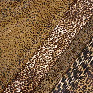 Premium Quality Hair on Cow Skin Finished Leather Printed Leopard Hot selling Genuine Fur Leather