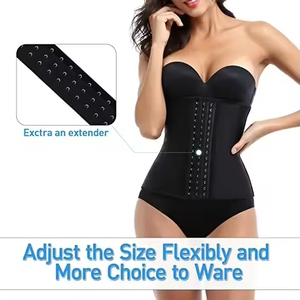 Faja Reductora Ajustable para Mujer, Corsé Moldeador de Cintura, Tallas Grandes, 100% Látex - Product Image 5