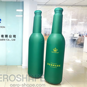 Производство, лидер продаж, гигантская надувная Рекламная бутылка, рекламная копия, надувная пивная бутылка - Product Image 5