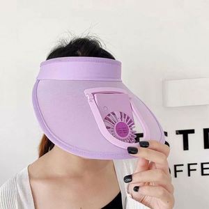 Gorra Visera Ancha con Protección UV, Sombrero para el Sol con Ventilador Recargable por USB, Visera para el Sol de Verano para Hombres y Mujeres - Product Image 5