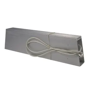 Funda de aluminio para vehículos de nueva energía, resistente al Metal, resistencia de potencia bobinada, 2000W