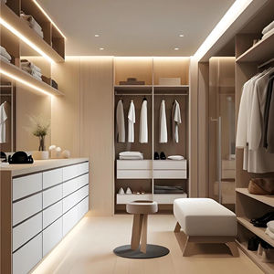 Dressing moderne, dressing sur mesure, conception de dressing, armoire minimaliste moderne, application hôtelière - Product Image 1