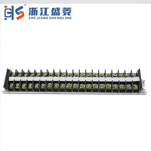 TD-2010 vít loại 20A 20-Pole niken-mạ đồng công nghiệp sử dụng thiết bị đầu cuối khối hộp - Product Image 5