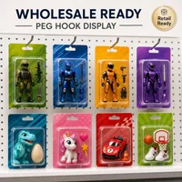 Emballage personnalisé en blister pour poupées, figurines, jouets pour bébés et petits jouets – Présentoirs de vente au détail en plastique transparent