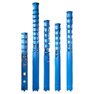 Bomba centrífuga de agua sumergible vertical de pozo profundo de gran flujo de 150m y 400m fabricada <span class=keywords><strong>en</strong></span> China - Product Image 1