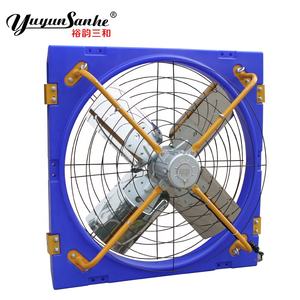 Kipas Ventilasi Plafon Kandang Sapi Peternakan Susu Listrik dengan Bilah Baja Tahan Karat OEM Dapat Disesuaikan untuk Penggunaan Peternakan Unggas - Product Image 2