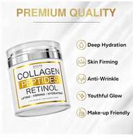 Crème Visage Anti-Âge au Collagène et Peptides Effet Raffermissant et Tenseur pour Tous Types de Peaux - Marque Blanche OEM/ODM