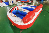 Réservoir d'eau inclinable gonflable pour trois personnes design personnalisé ponton ski nautique remorquable