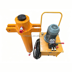 Vérin hydraulique à piston solide double effet, ultra haute pression, électrique, pour levage de ponts et applications de levage - Product Image 4