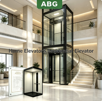 Ascenseur domestique à faible entretien avec structure mécanique simple pour maison privée, service à long terme