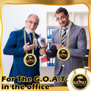 सभी समय के टर्नओवर चेन प्लास्टिक के बड़े गोल्ड चैम्प बकरी फुटबॉल एमवीपीपी के लिए पुरस्कार - Product Image 5