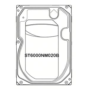 Disque dur interne SAS 6 To 3,5 pouces 7E10 ST6000NM020B 6 To 7200 tr/min 256 Mo SAS 12 Gbit/s pour solution de stockage de données en gros - Product Image 1