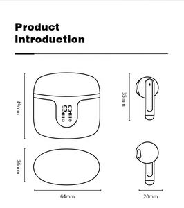 Audífonos Deportivos AGETUNR S47 con Molde Privado, Ajuste de Volumen, Manos Libres, Llamadas, Asistente de Voz, Pantalla LED de Batería, Auriculares TWS - Product Image 2