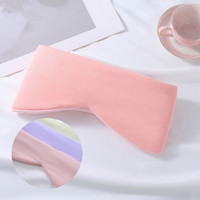 Masque de sommeil Cool Feeling avec logo personnalisé, masque de sommeil en soie glacée avec bandeau, masques de sommeil Velcro réglables pour femmes et hommes