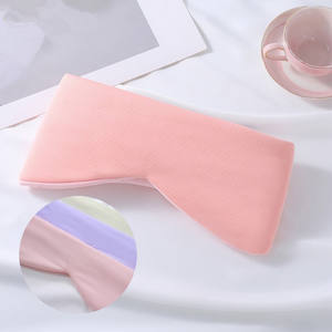 Masque <span class=keywords><strong>de</strong></span> sommeil Cool Feeling avec logo personnalisé, masque <span class=keywords><strong>de</strong></span> sommeil en soie glacée avec bandeau, masques <span class=keywords><strong>de</strong></span> sommeil Velcro réglables pour femmes et hommes - Product Image 6