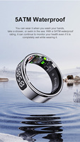 R11 Smart Ring 3.3g 5ATM étanche sans fil charge fréquence cardiaque oxygène sanguin sommeil santé moniteur étape Fitness Tracker